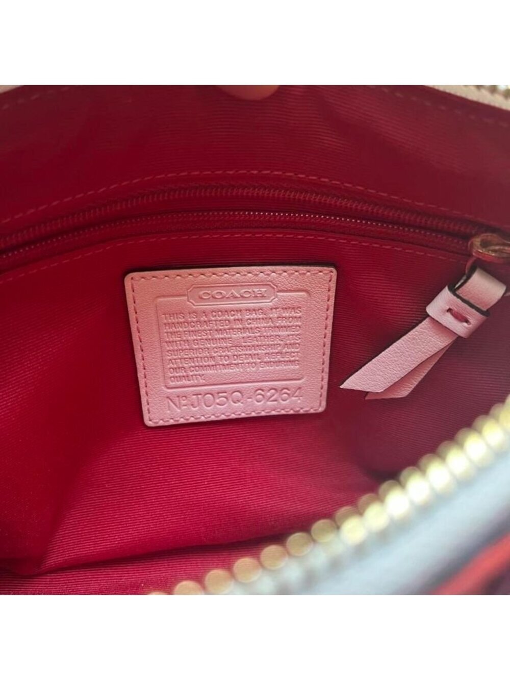 Coach Signature Poppy Applique Wristlet Rare Floral Luxury - Picture 3 of 8
